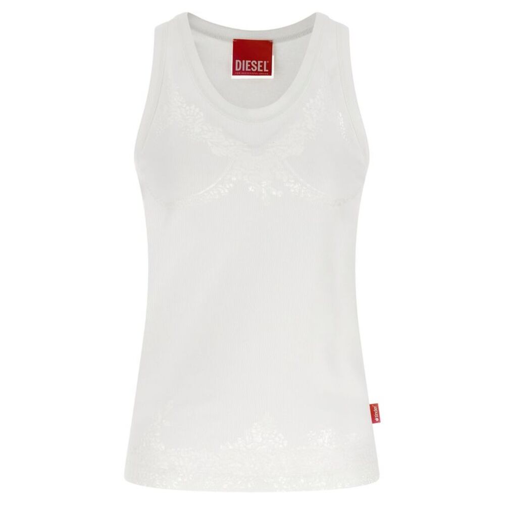 Diesel Women's X Tinder Pr-T-Anki-Lace-R Tank Top